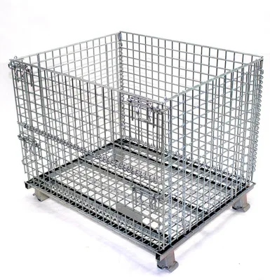 
Hot sale folding steel euro box pallet reinforced container 