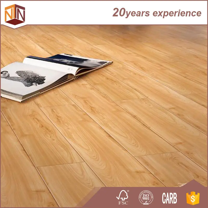 bamboo surface 12mm hdf laminate flooring