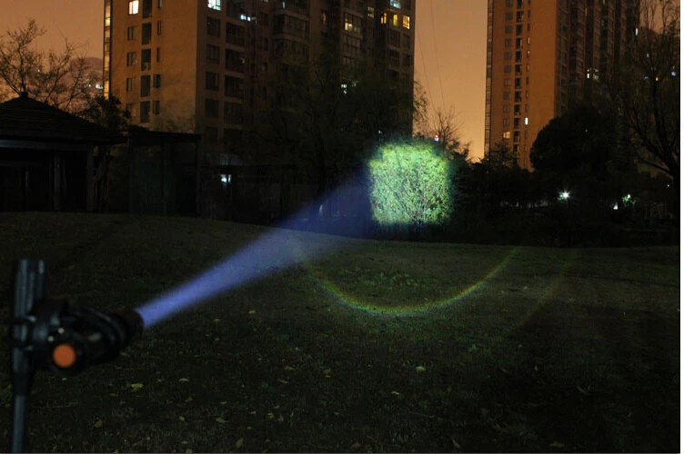 Rechargeable Flashlight Flashlight Type and IP55 IP Rating emergency light