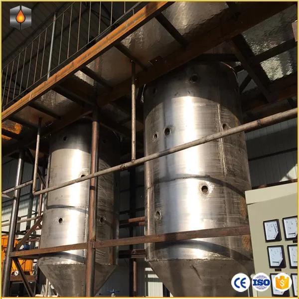 Large capacity avocado oil refining line / african palm oil refinery machine soybean oil refinery machine