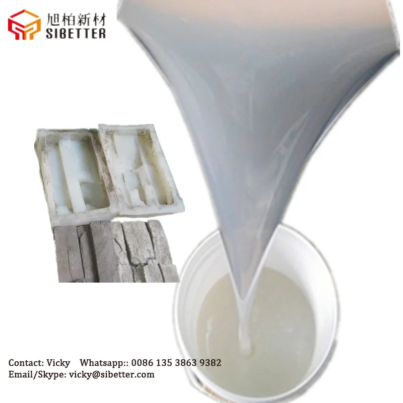 Good Price RTV Silicone for Making Plaster 3D Wall Panel Mold