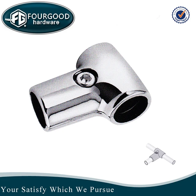 Metal Pipe Endtube Connector systems hdpe pipemetal pole connectors 25mm round tube 2 ways