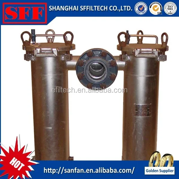 SS cartridge filter housing for water purification Stainless Steel Series Multi Cartridge Filter housing