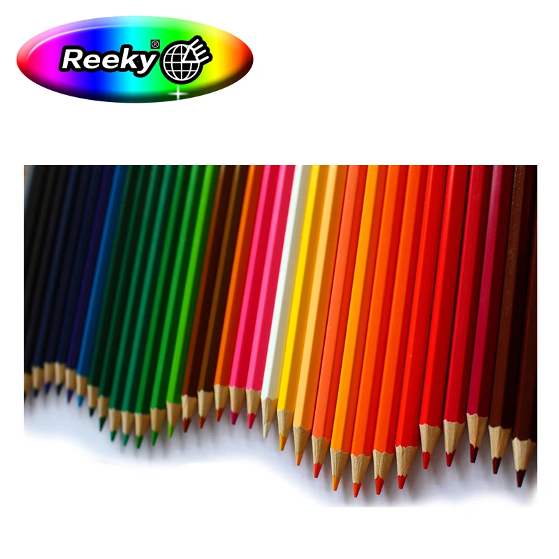 Multicolor promotion 48 colour school pencil