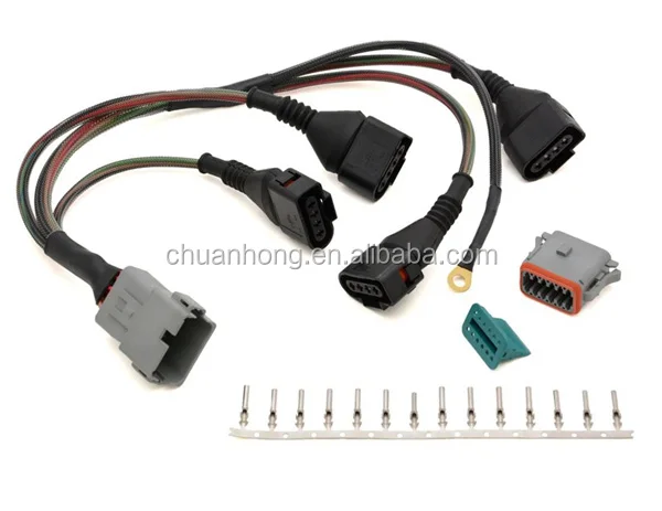 Audi TFSI Factory Ignition Coil Replacement Ignition Control Module Remove Harness Conversion with ICM Delete Wiring loom