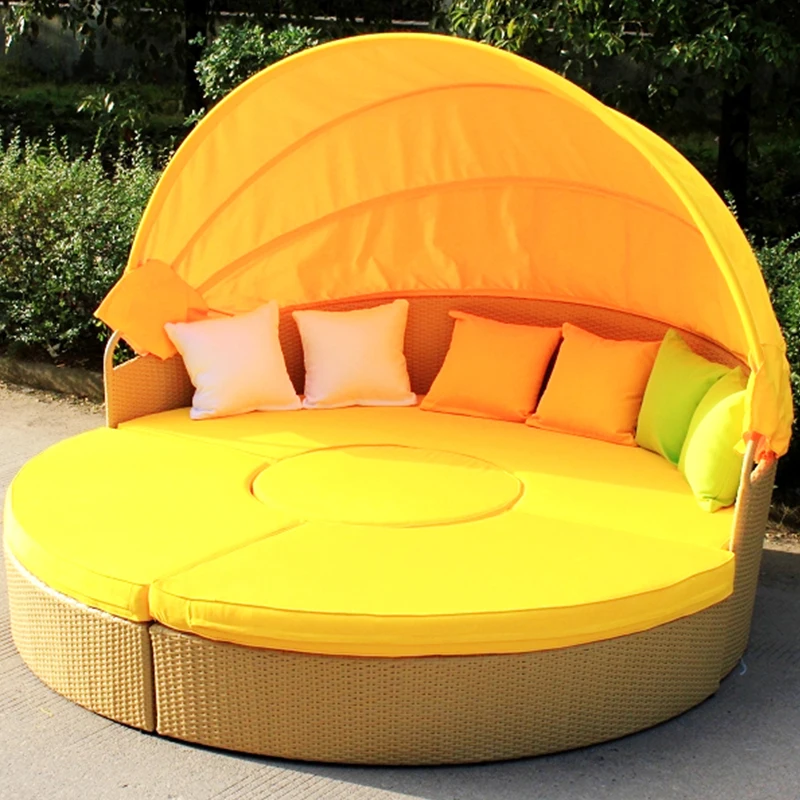 
2018 Popular Superior Quality Rattan Day Bed 