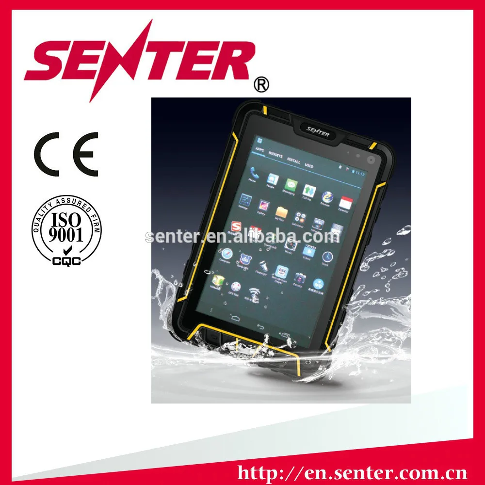 7 дюймов прочный планшет пк Android 4.1 3 г GPS WIFI Fingerprinter / RFID / 1D / 2D сканирования / IP67