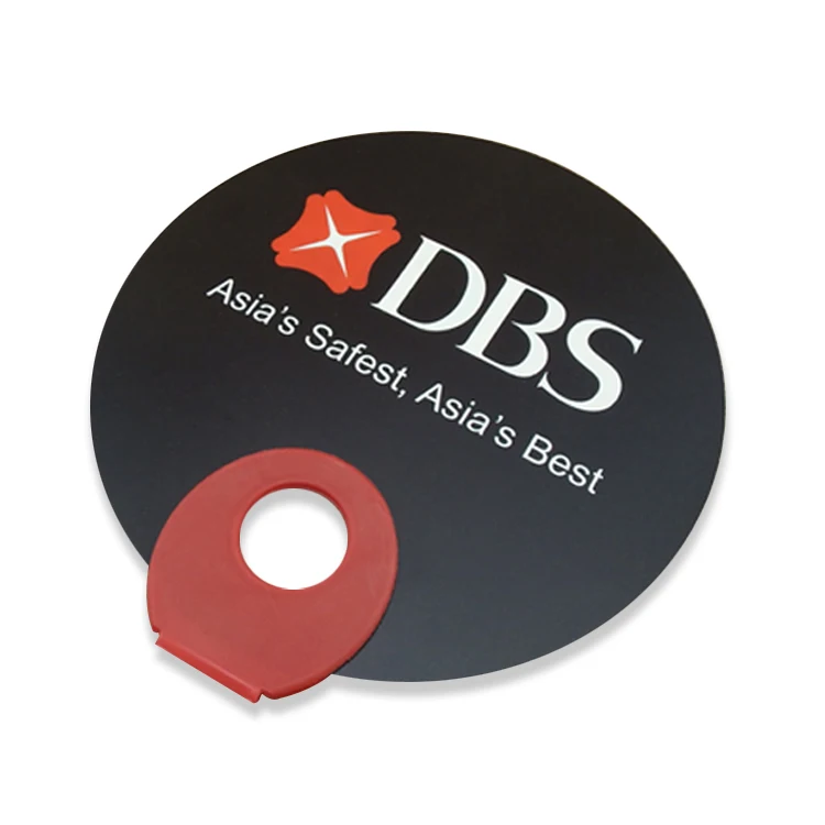 New product Nice looking Bank brand black color with red logo no hand fan