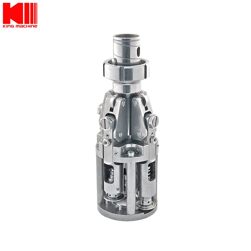 
Screw Caps Bottle Capper with 6 heads 38mm ROPP aluminium bottle w/double-dip turret 