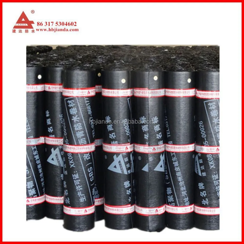 SBS/APP modified bituminous 3mm 4mm waterproof roofing membrane