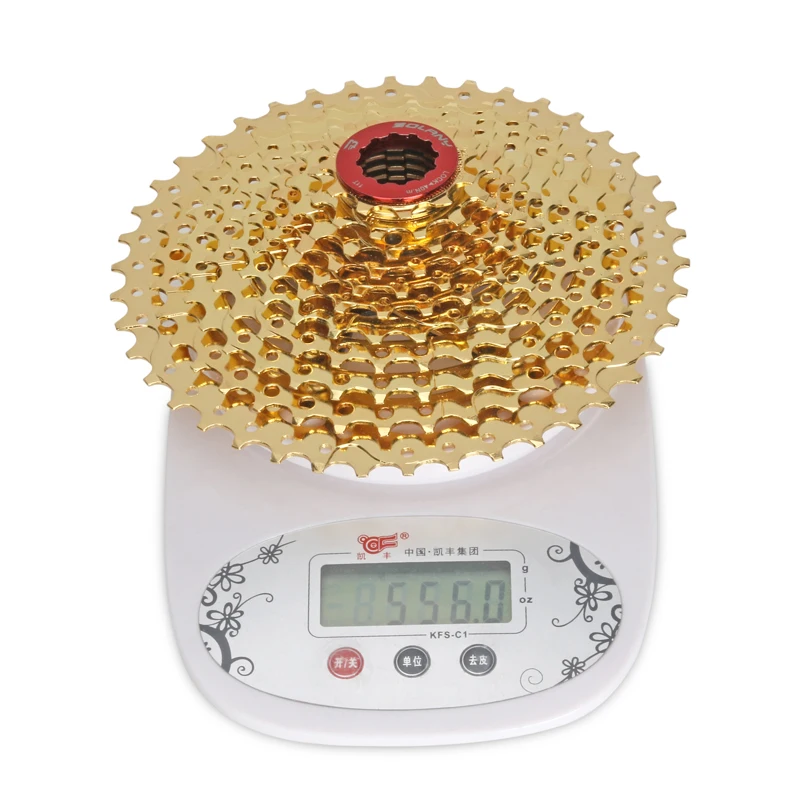MTB 11Speed Bike Gold Cassette11S 11-42T Ultralight Golden Freewheel Mountain Bicycle Parts For XX1 XT M8000 SLX M7000