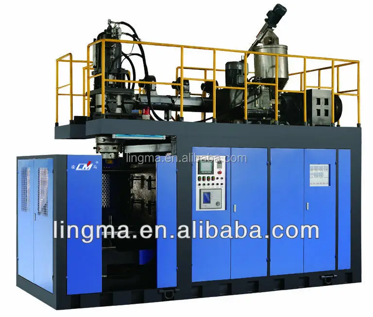 Oil drum automatic extruder /jerrycan 30 liter extrusion blow molding machine