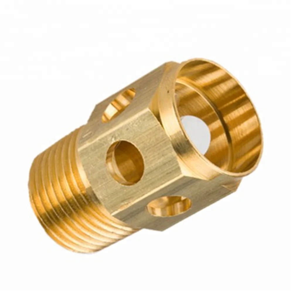 China Manufacturing Competitive Price Metal Fabrication CNC Lathe Turning Brass Customized Part