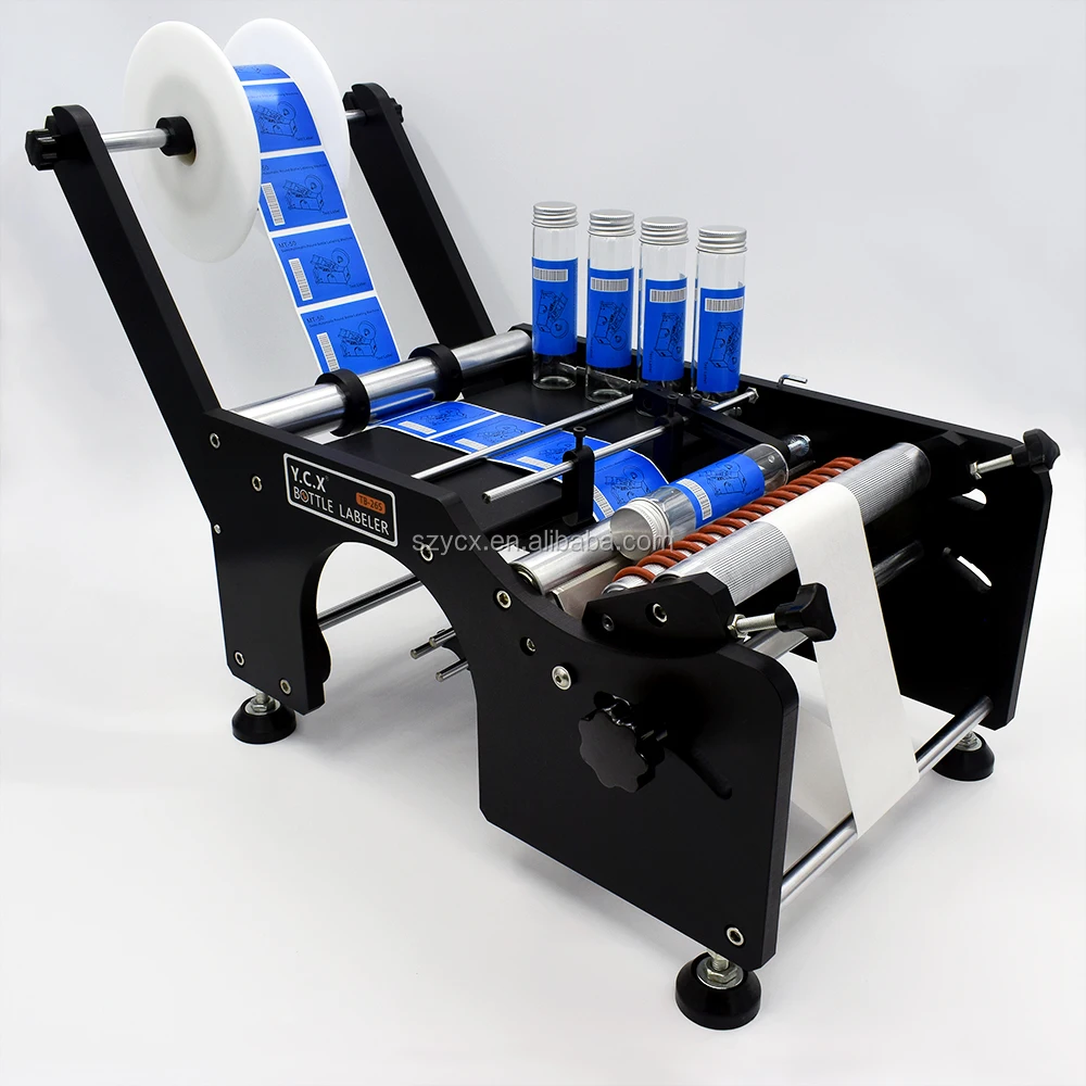 Glass Jar Labeling Machine TB-26S Bottle Labeler