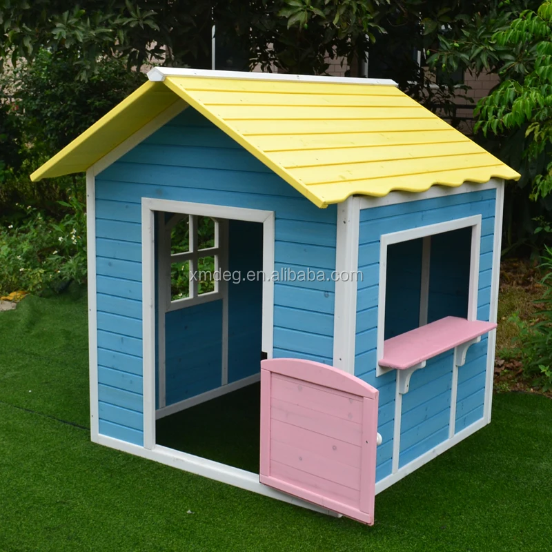 DEG1002 Kids outdoor cubby house wholesale,kids timber cubby house flat pack,wooden cubby house outdoor