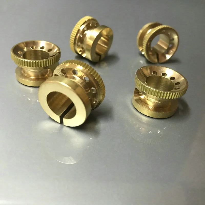 WEDM Machine Parts Brass Water Stopper Nozzle 20*23*13mm for CNC Machine
