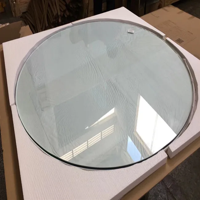 low price round oval dining table glass table top 8mm10mm12mm tempered glass