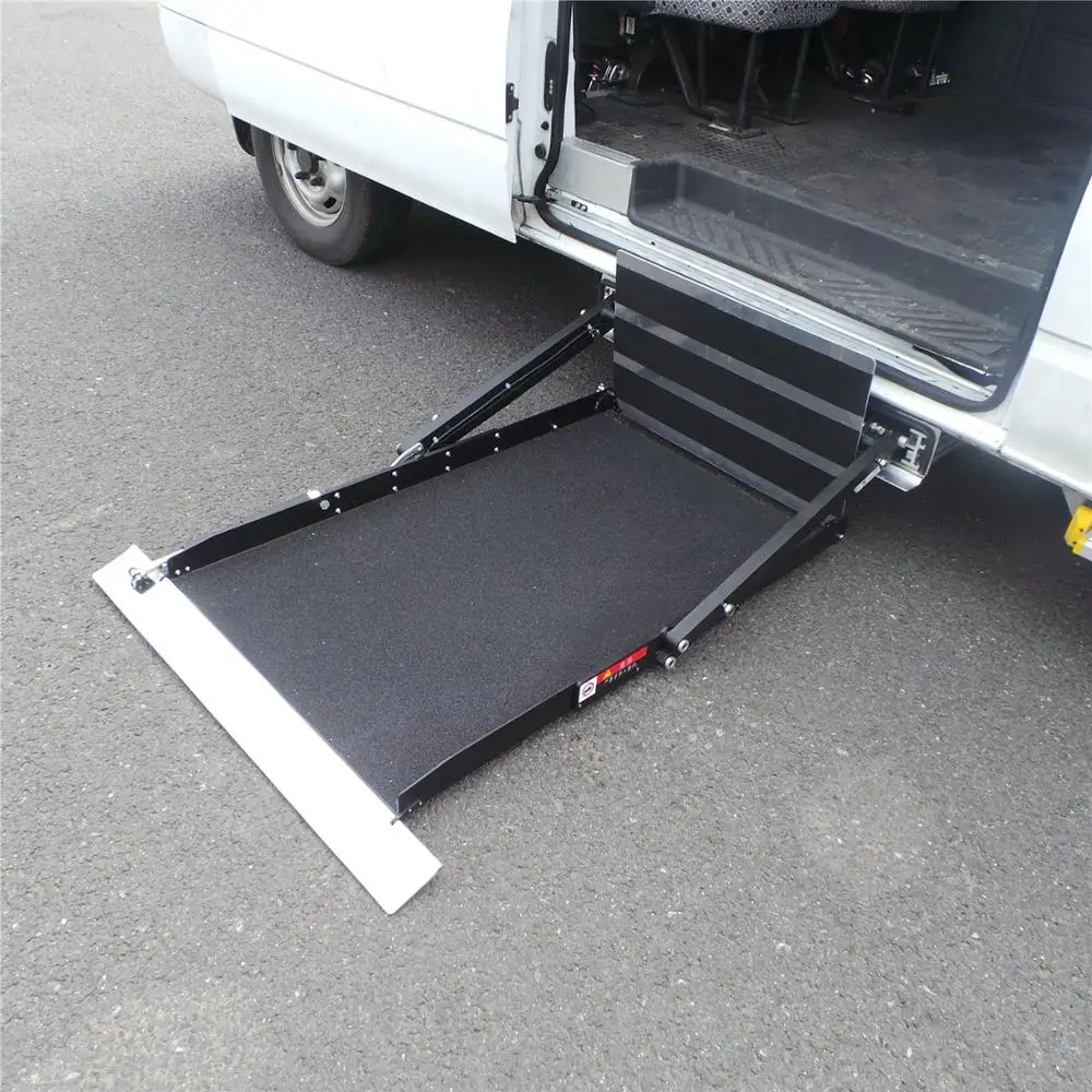 Electric Hydraulic Patient Transfer Wheelchair Platform Lift for Car Van Minivan Truck Disabled Handicapped people 300kg Capaci