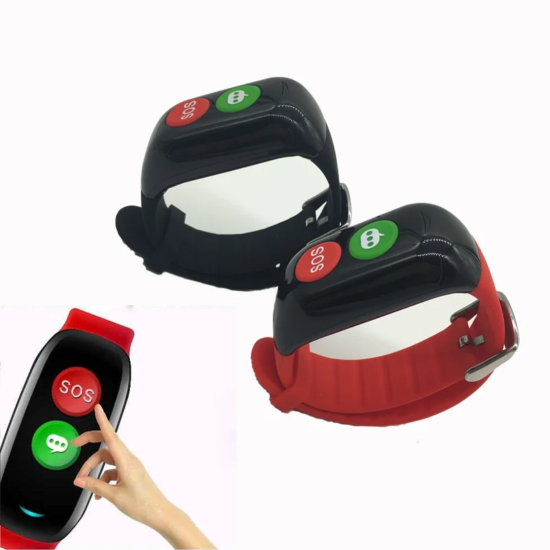 GPS tracking bracelet SOS one button calling smart watch for the Elderly