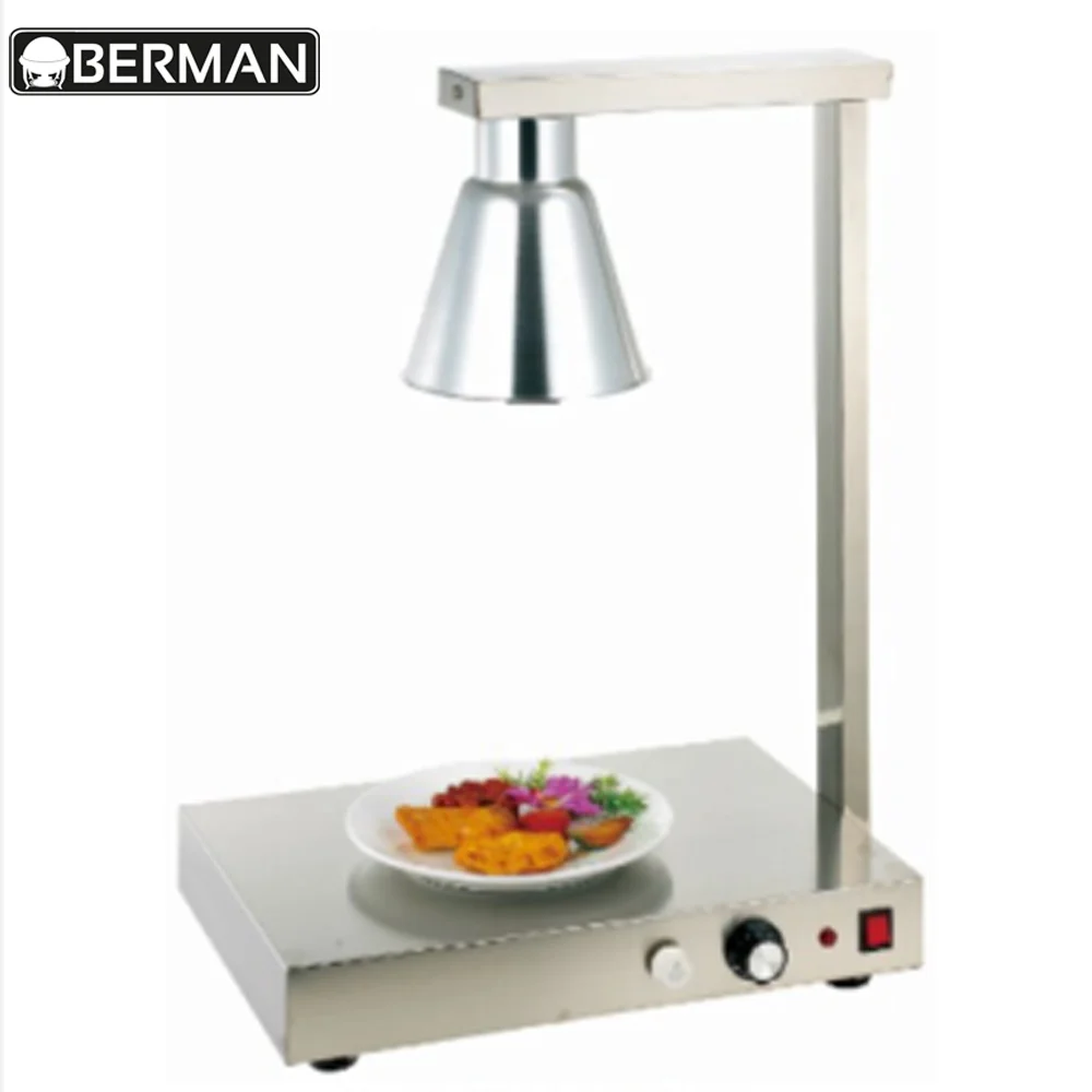 Kitchen equipment restaurant stainless steel buffet food warmer heat lamp