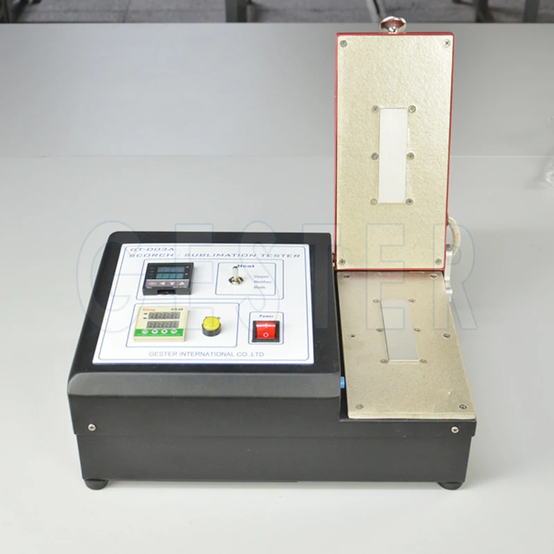 Textile fabric ironing sublimation colour fastness tester