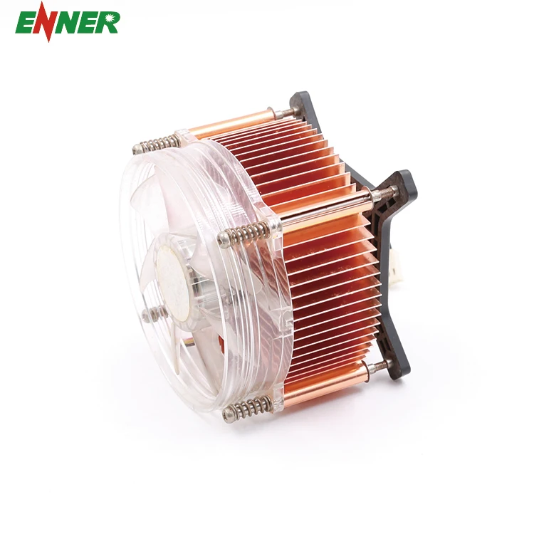 China Computer Extruded Aluminium Heat Sink With Cooling Fan