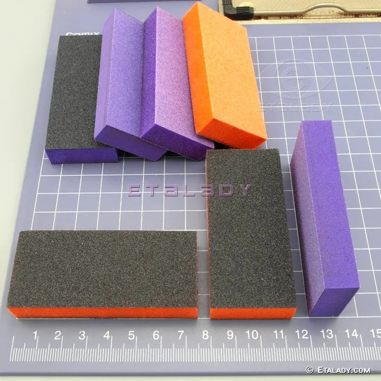 Slim disposable buffer block, Salon Mini Disposable Nail buffers