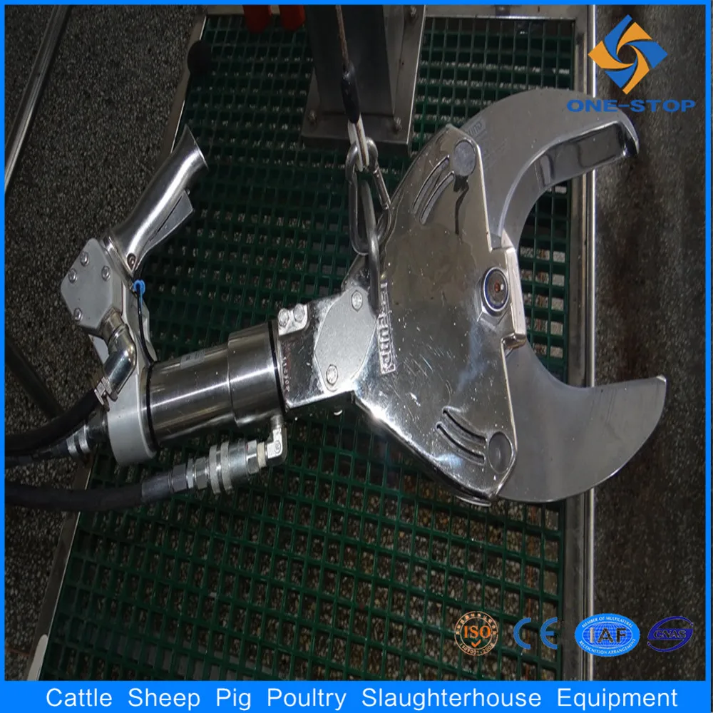 Cattle cow beef abattoir processing Horn And Hooves Removed Scissors