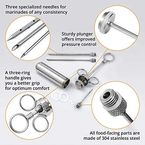 Commercial Meat Injector Marinade