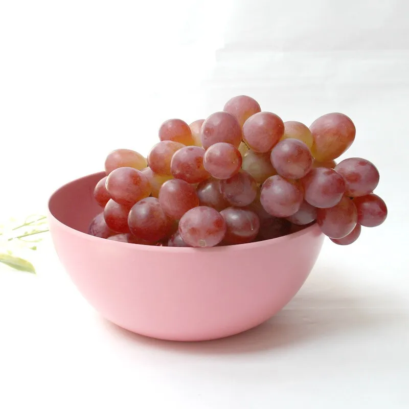 RPET hard plastic non-disposable dinner bowls with fruit animal and logo printing for kids