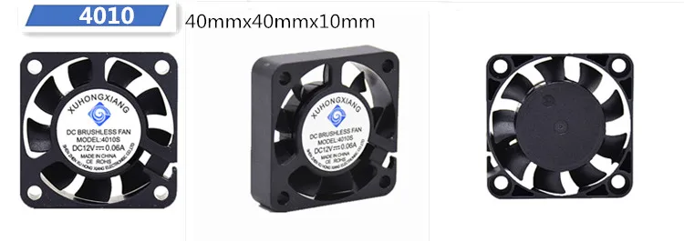 XuHongXiang Quiet 5V 12V 24V 4010 Brushless Pc Cooling Fan 40mm Axial Cooling Fan