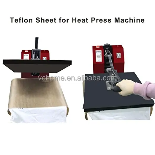 PTFE PTFE Sheet For Heat Press Transfer Sheets Non Stick Heat Resistant Craft Mat