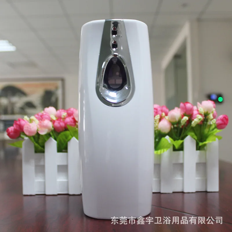 Hotel wall mounted ABS plastic material LED automatic air freshener dispenser
