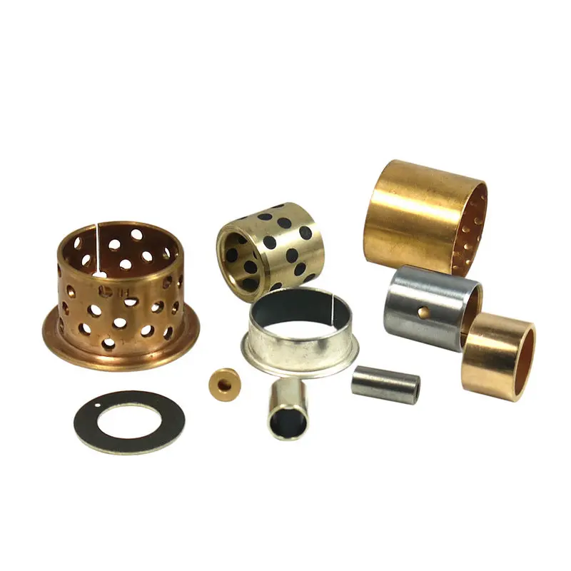 flanged Copper Bush , sliding Brass Bushing , sleeve bimetal Bronze bush