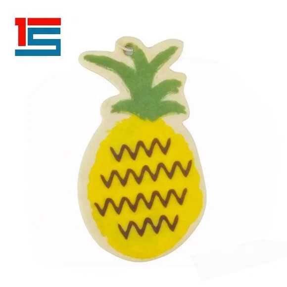 
Custom Fruit Fragrance Car Air Freshener Perfumed Card with Logo Printing 