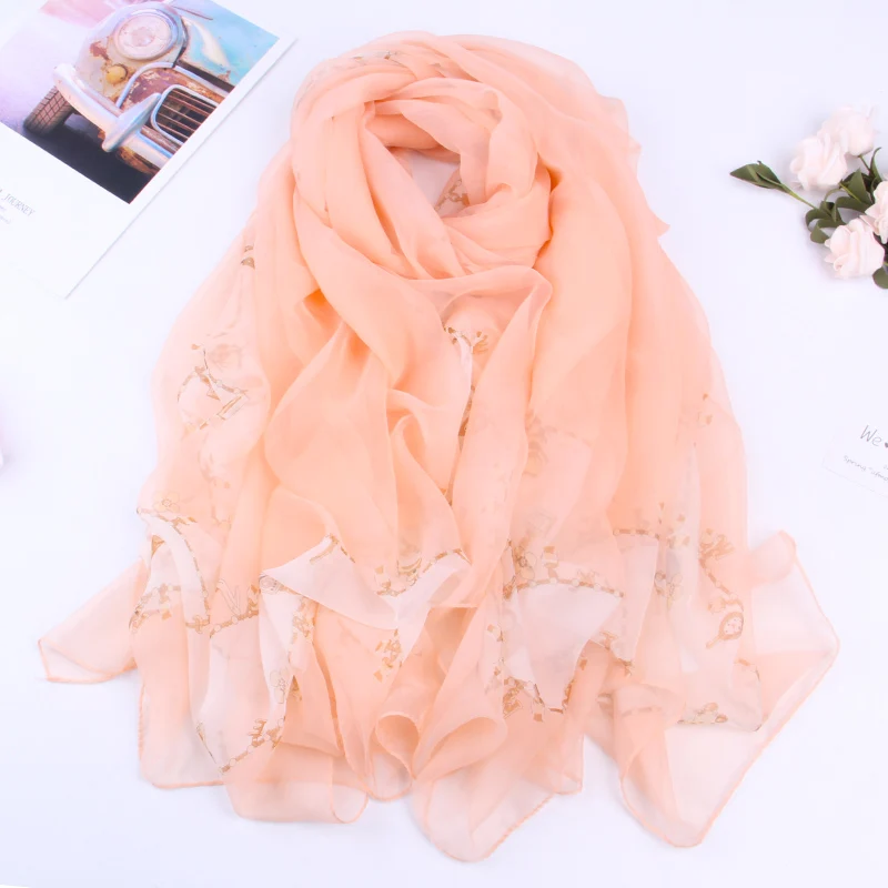 2019 Hot Selling Wholesale Fashion Trendy Chiffon Scarf