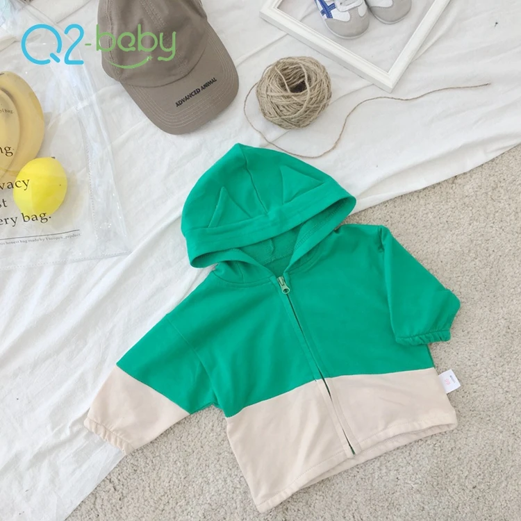 
Q2-baby Wholesale Price Baby Boy Boutique Clothing Infant Sweatshirt Hoodies 
