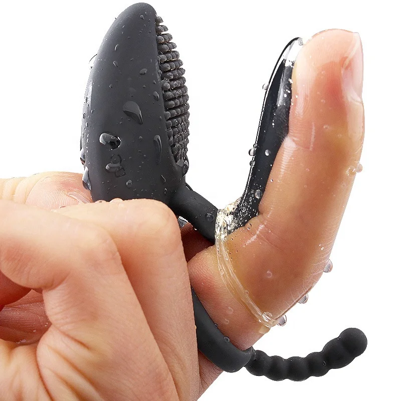 Vibrating Penis Ring Male Cock Ring 7 Speed G-spot Vibrator