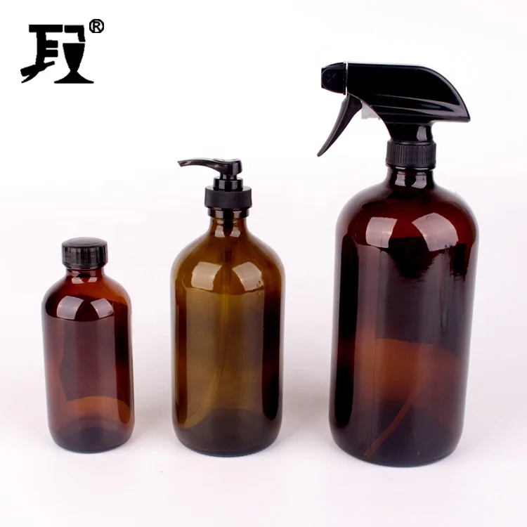 wholesale 250ml 500ml 1000ml high quality glass soap hand sanitizer bottle with dispenser