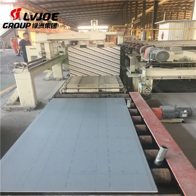 Экологичная недорогая машина для производства гипсокартона