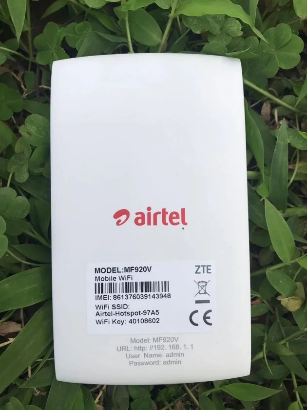 Unlocked ZTE Mobile Pocket Wifi Router 4G Lte Wireless Router ZTE Airtel MF920v
