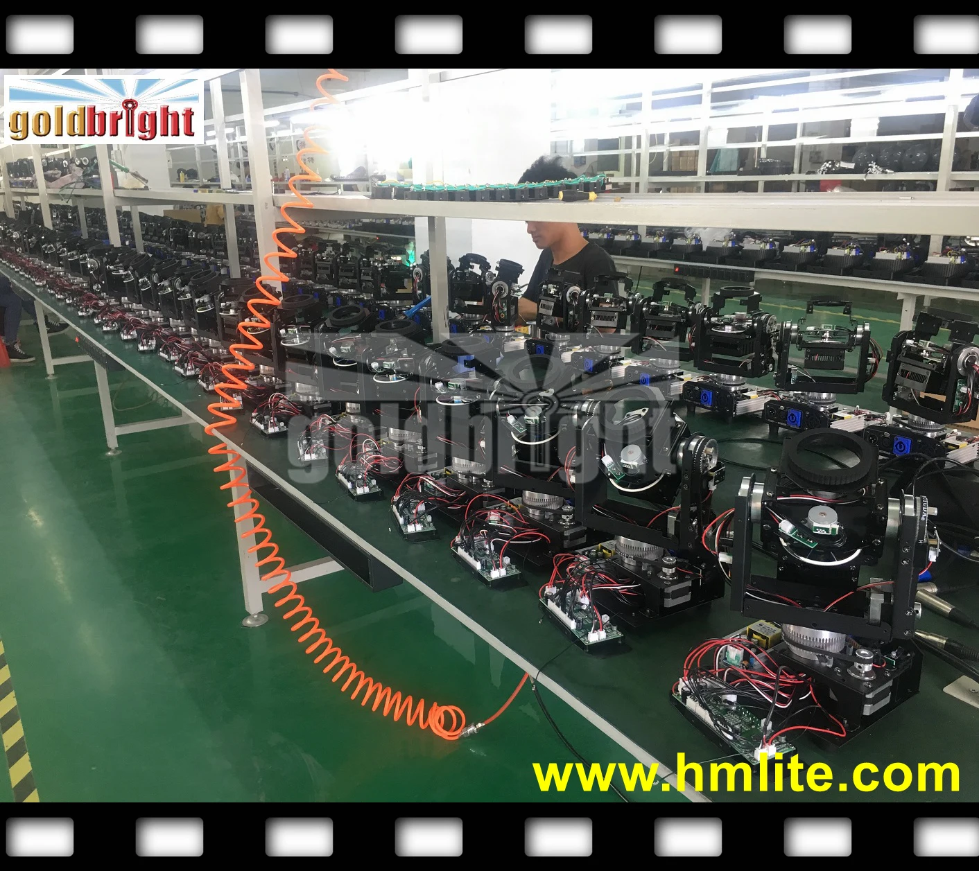 Goldbright High Quality 60W Mini LED Moving Head Spot Lights For Home Party