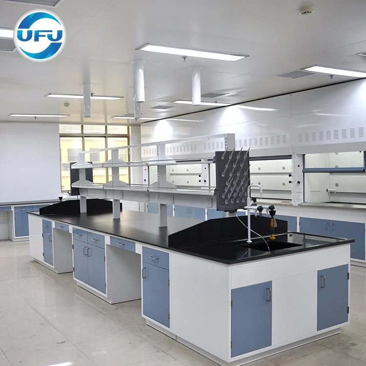 Chemical Resist Lab Work bench for Workshop with PP Sink