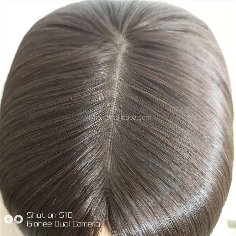 Best quality human hair wig wholesale silk top jewish wig