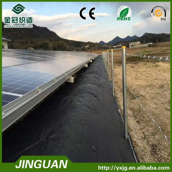 PP/PE woven weed mat Weed Prevent Fabric  Weed Control for solar panel PP/PE woven weed mat