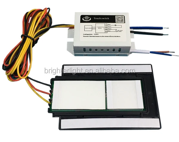 Induction touch sensor switch w/driver for mirror