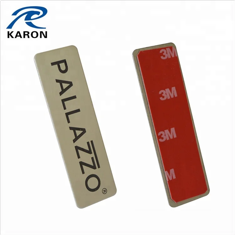 cheap custom metal logo stamp in stainless steel