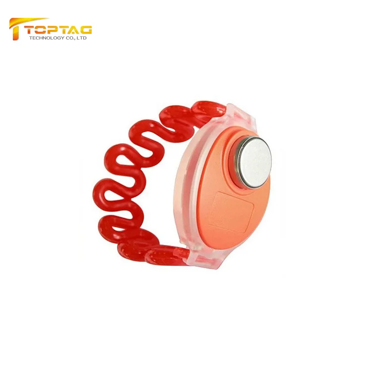 Soft Plastic Waterproof RFID TM Ibutton Bracelet / Wristband / Electronic Key Card