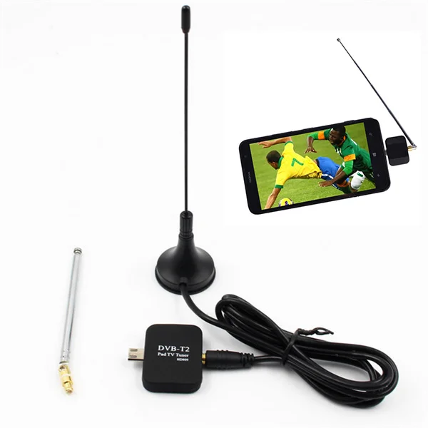 DVB-T2 receiver Watch DVB T2 DVB-T TV on Android Phone/Pad USB TV tuner pad TV stick