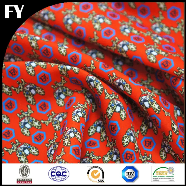 
Factory custom digital print high quality pre quilted cotton fabric 